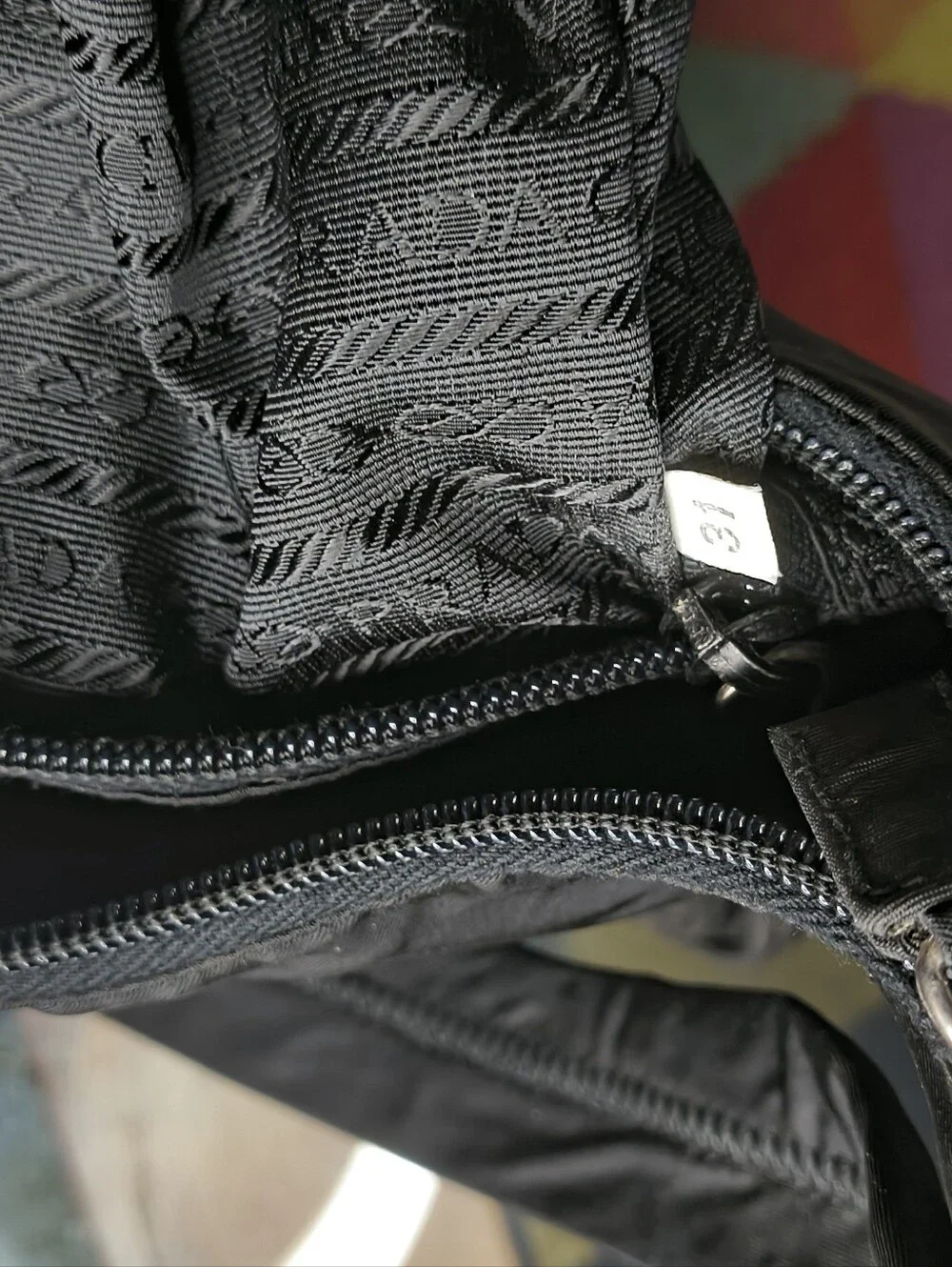 Prada Tessuto Nylon Medium Hobo Shoulder Bag Black Made in Italy Vintage| Y2K